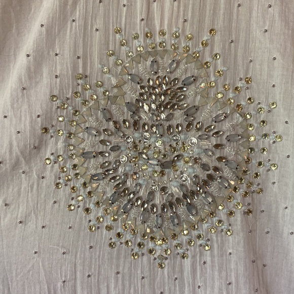 ✨Free People Heart of Gold blouse EUC - Picture 6 of 9